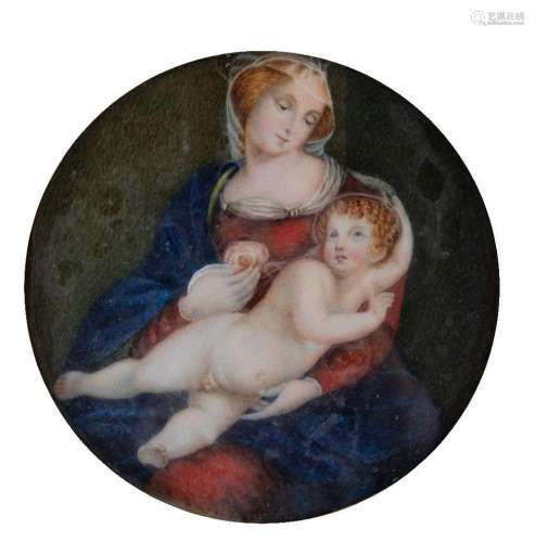 After Raphael, Italian 1483-1520- The Bridgewater Madonna; m...