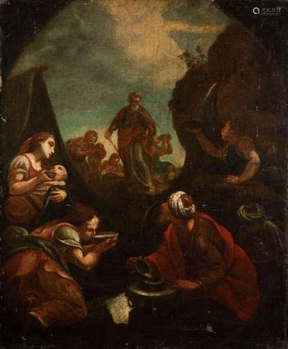 Circle of Pietro Dandini, Italian 1646-1712- Moses Striking ...