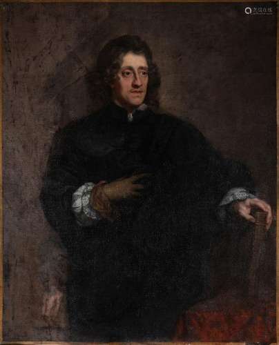 Follower of Sir Anthony Van Dyck, Flemish 1599-1641- Portrai...