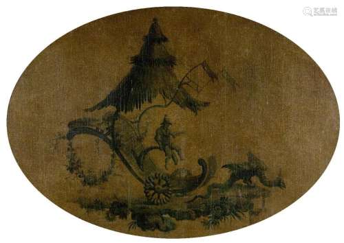 Circle of Jean-Baptiste Pillement, French 1728-1808- Chinois...