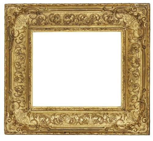 An English Gilded Composition Lawrence Frame, mid-19th centu...