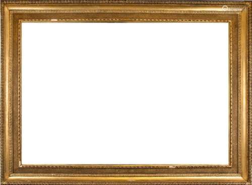 An English Gilded Composition Romney Style Frame, mid-19th c...