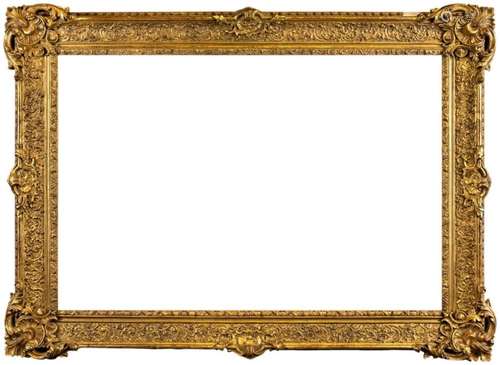 A Gilded Composition RÃ©gence Style Frame, late 20th century...