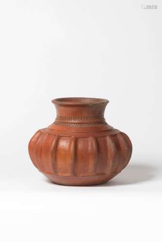 JARRE En terre. Thaïlande, 18e siècle. Oude terracotta jarre...