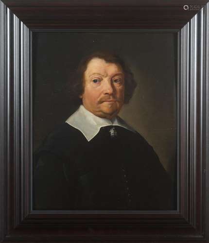 ÉCOLE HOLLANDAISE VERS 1660 Portrait d’un gentilhomme au col...