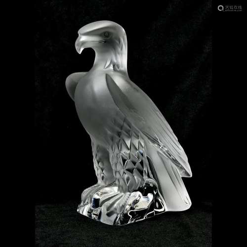 Lalique Crystal Eagle.