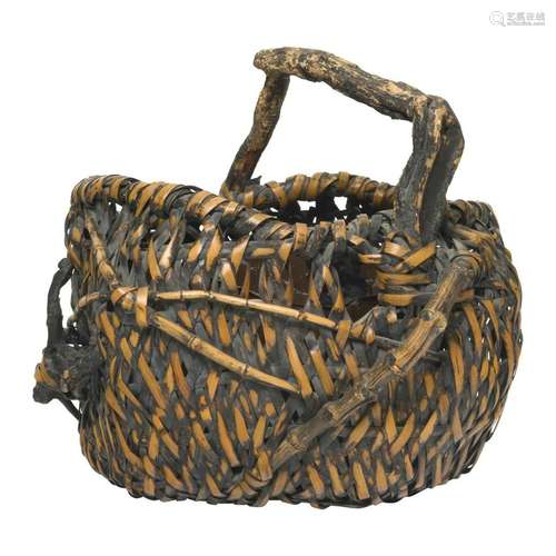 Japanese Contemporary Ikibana Basket