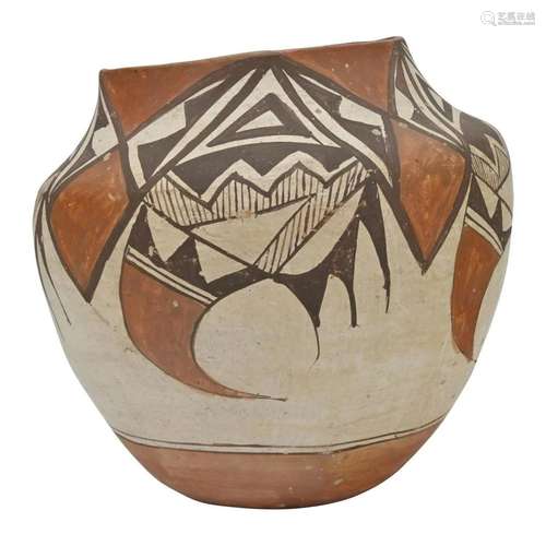 Acoma Pottery Olla.