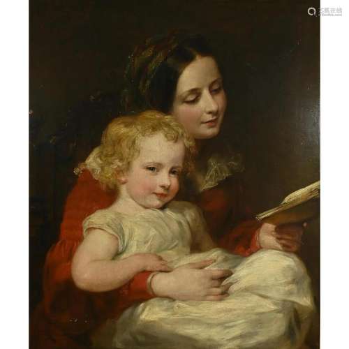 Margaret Sarah Carpenter, Portrait of Woman and Child