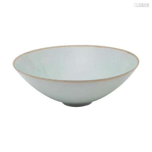 Ding Ware Bowl, Incised Lotus Design