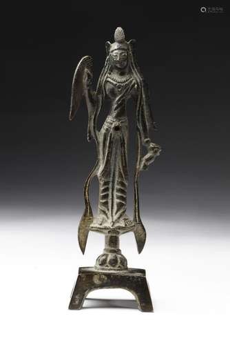 Chinese Art Guanyin in bronzo China, Qing, 20th century