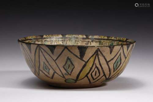 Islamic Art A Nishapur buffware terracotta bowl Persia, 10th...