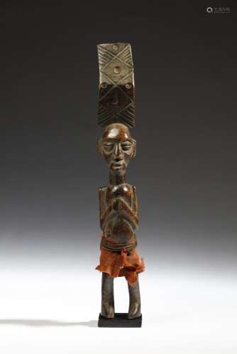 African art Standing figure Yaka, D.R. of Congo