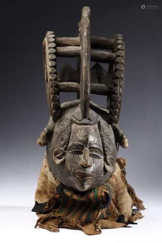 African art Agbogho Mmwo mask Igbo, Nigeria