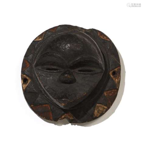 African art Circular mask Eket, Angola
