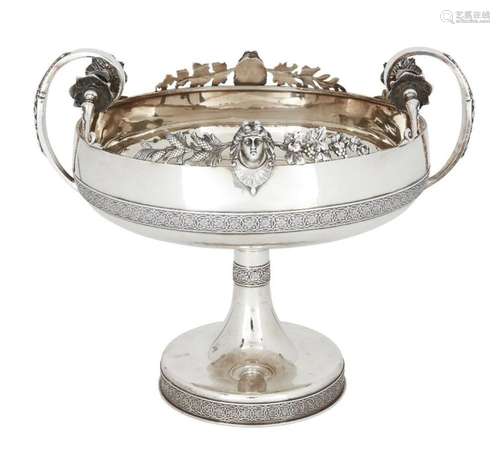 A LARGE 19TH CENTURY AMERICAN SILVER CENTREPIECE BY TIFFANY ...