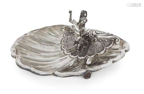 A STYLISED 'BIRTH OF VENUS' DESIGN DISH, BY CASTAUDI...