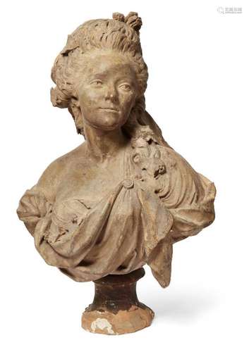 AFTER GAETANO MARCHI, ITALIAN, 1747-1823, A TERRACOTTA BUST ...