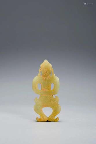 A TOPAZ MAN SHANG DYNASTY