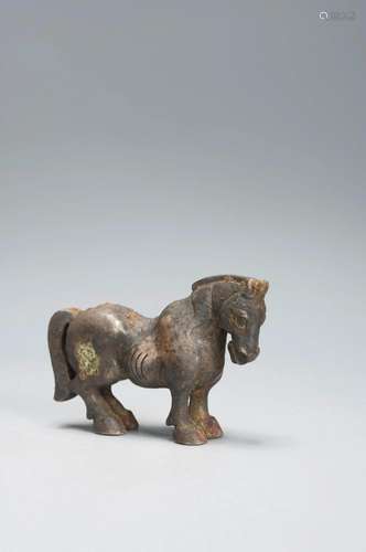 A SILVER HORSE TANG DYNASTY