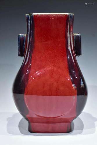 A PURPLE-SPLASHED VASE QING DYNASTY, GUANGXU PERIOD