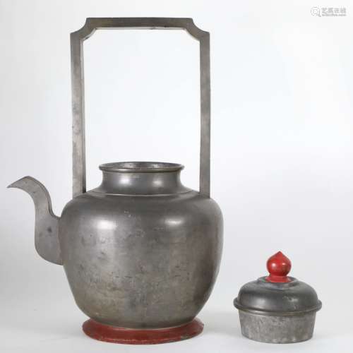 古錫大茶壺
