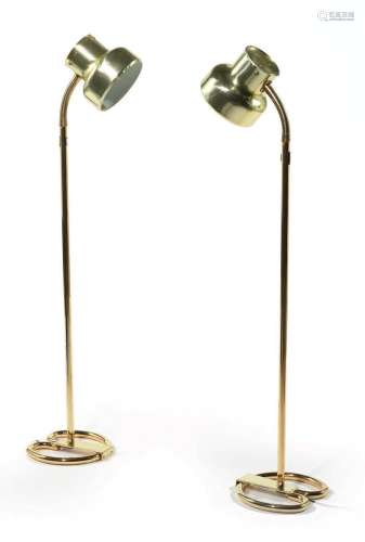 ANDERS PEHRSON (1912-1982) Paire de lampadaires modèle 609G