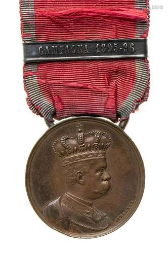 ITALY, KINGDOM MEDAL OF THE AFRICA CAMPAIGN WITH BARRETTA 18...