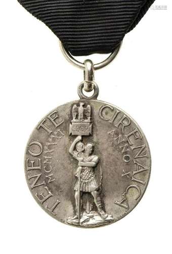 ITALY, KINGDOM COLONIAL TROOPS ROYAL BODY MEDAL SILVER, 31.6...