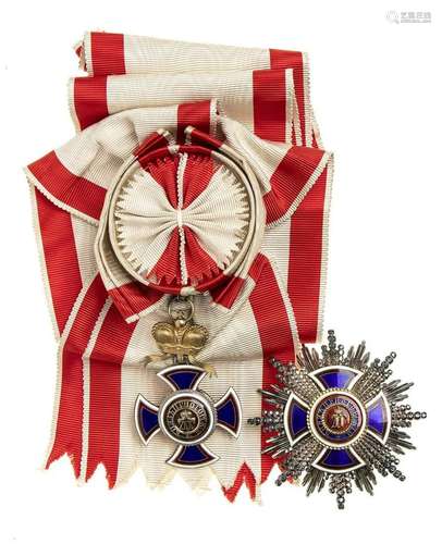 MONTENEGRO ORDER OF DANILO, GRAND CROSS SECOND TYPE MONTENEG...