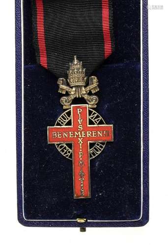 VATICAN CROSS OF MERITS FOR THE JUBILEE OF REDEMPTION SILVER...