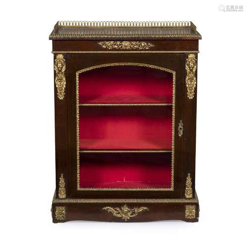 Mahogany showcase cabinet