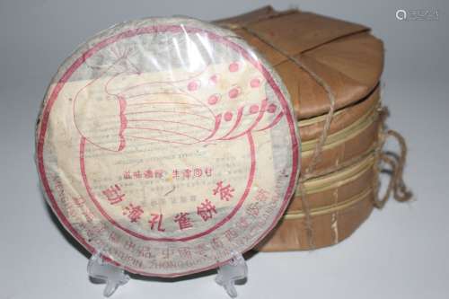 2005年勐海孔雀饼茶（生普）