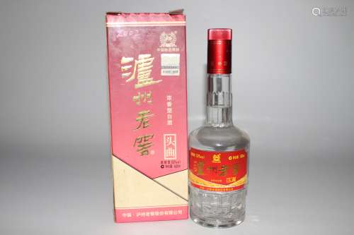 2002年泸州老窖52°浓香型白酒500ml1瓶