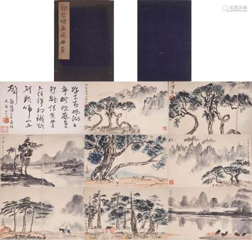 Xu Beihong, Chinese Landscape Painting Album