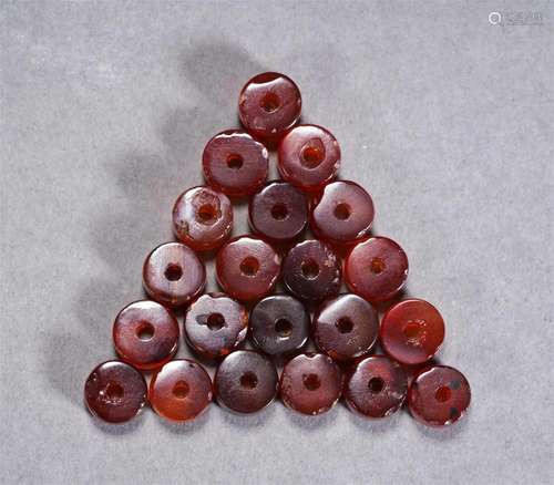 Group of Agate Beads