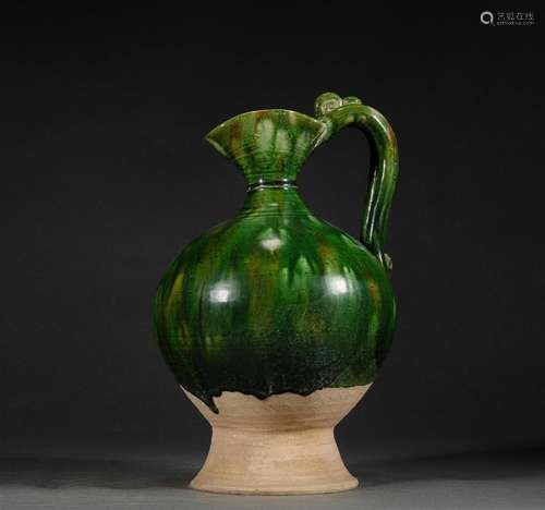 Sancai Glaze Pottery Ewer