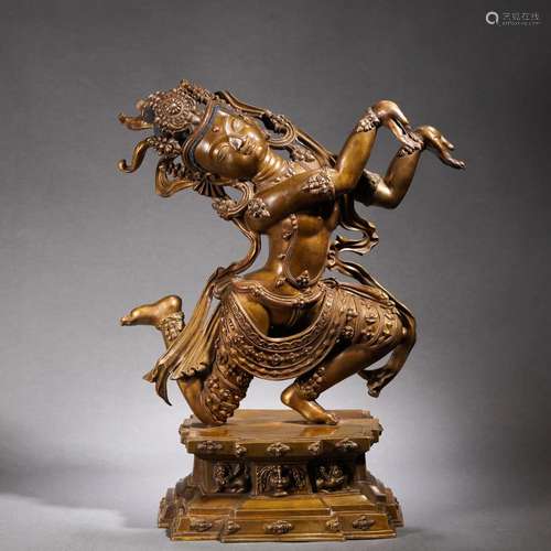 Bronze Figure of Apsaras