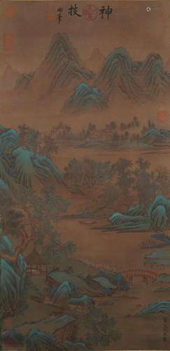 Qiu Ying, Chinese Landscape Painting