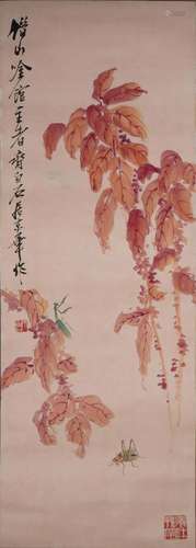 Qi Baishi, Chinese Insects Painting