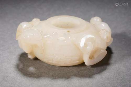 Hetian Jade Chilong Water Pot