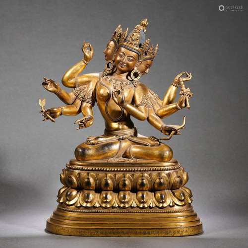 Gilt Bronze Figure of Namgyalma