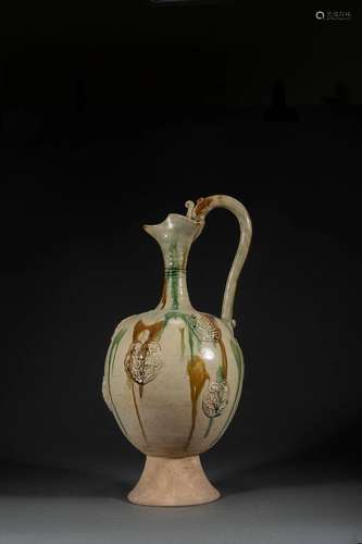 Sancai Glaze Pottery Vase