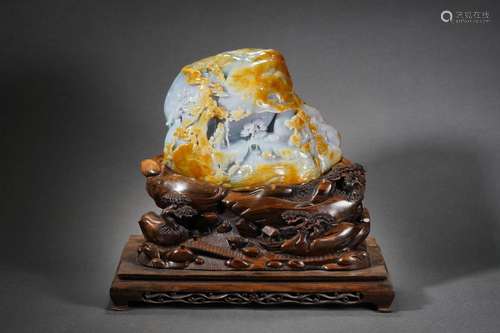 Carved Jadeite Boulder