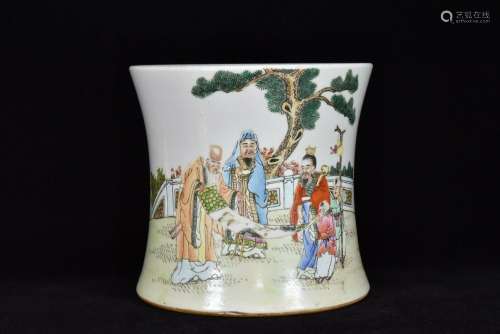 Chinese Porcelain Handmade Exquisite Brush Pots 21382