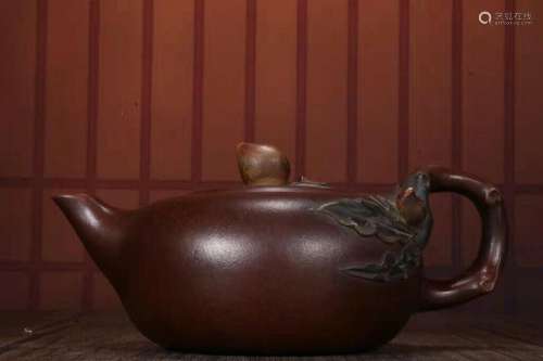 Chinese Yixing Zisha Clay Handmade Exquisite Teapot 61933
