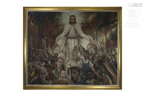 Rafael Mocholí (1930) "Jesus", 1966.