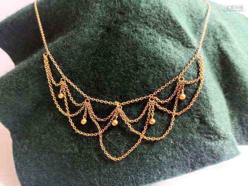 French Fringe Necklace