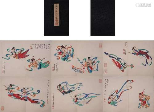 A Chinese Painting Signed Zhang Daqian