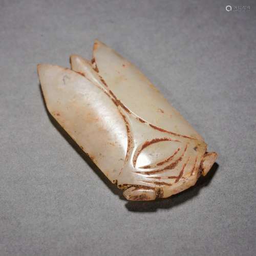 A Carved Jade Cicada